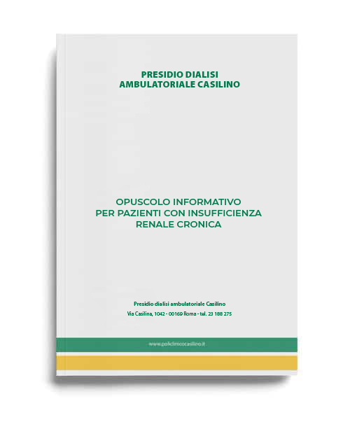 Opuscolo informativo per pazienti con insufficienza renale cronica